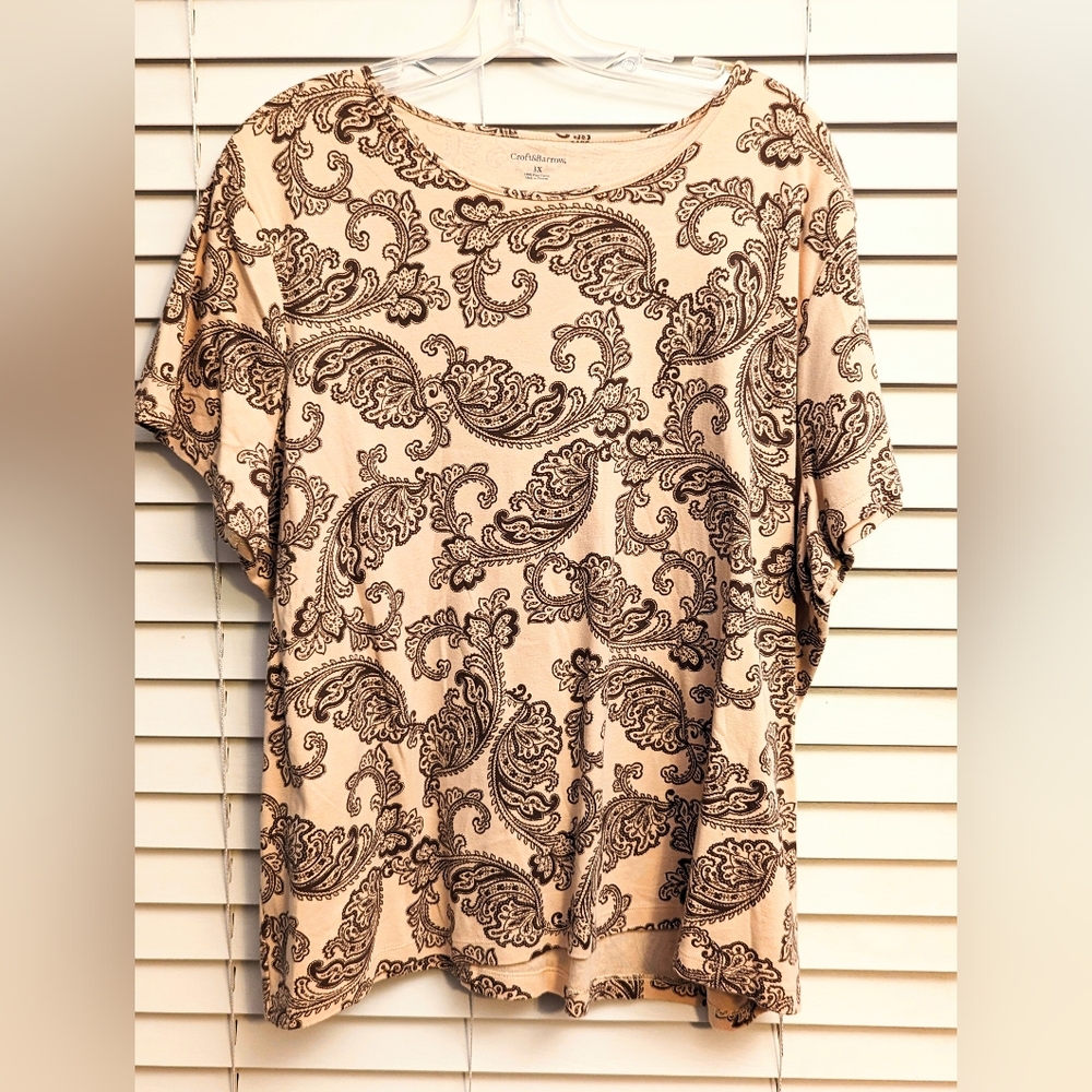 Croft and Barrow Printed Top